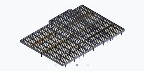 Concept 3D Modelling. Capture point cloud data points, conversion to 3D modelling